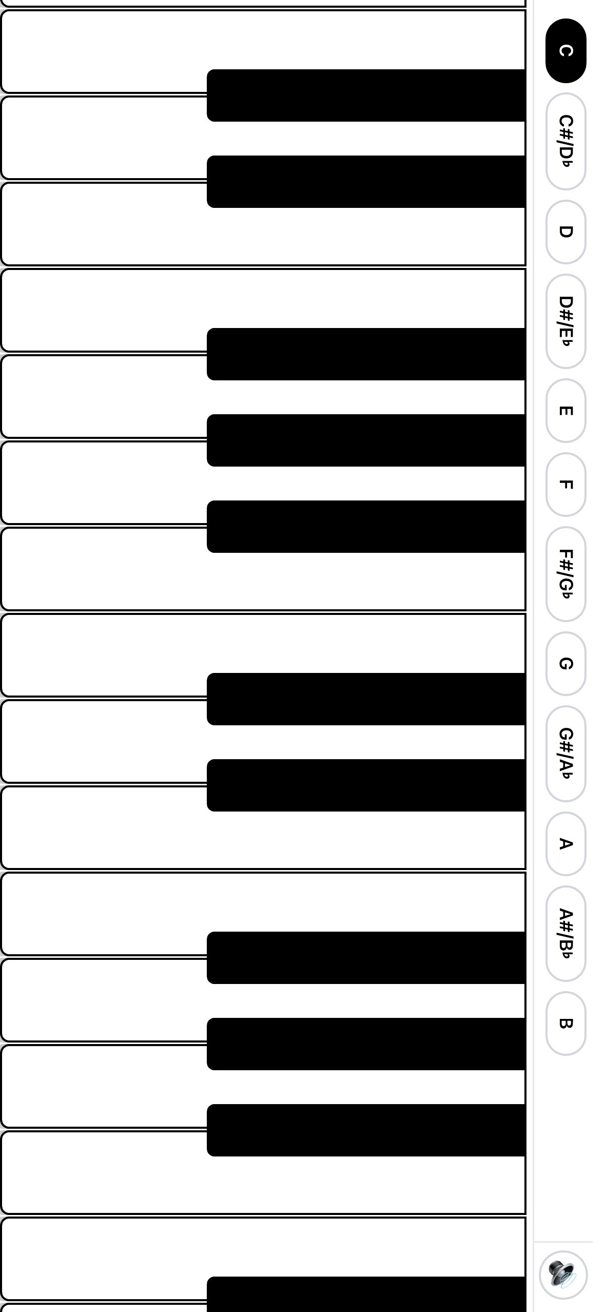 Transpose Piano screenshot